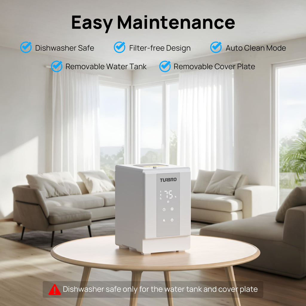 Greenland 4L Stainless Steel Steam Warm Mist Humidifier