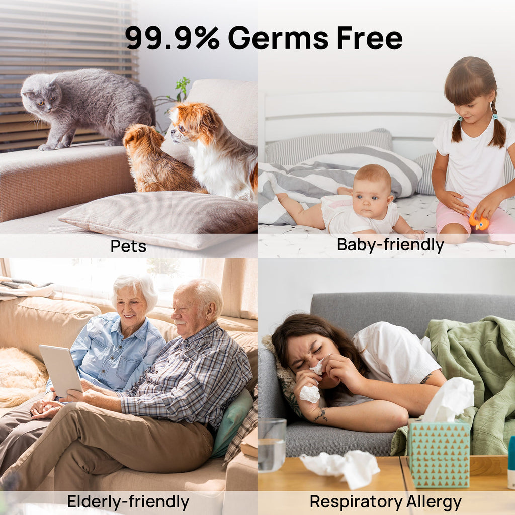 Greenland 4L Stainless Steel Steam Warm Mist Humidifier