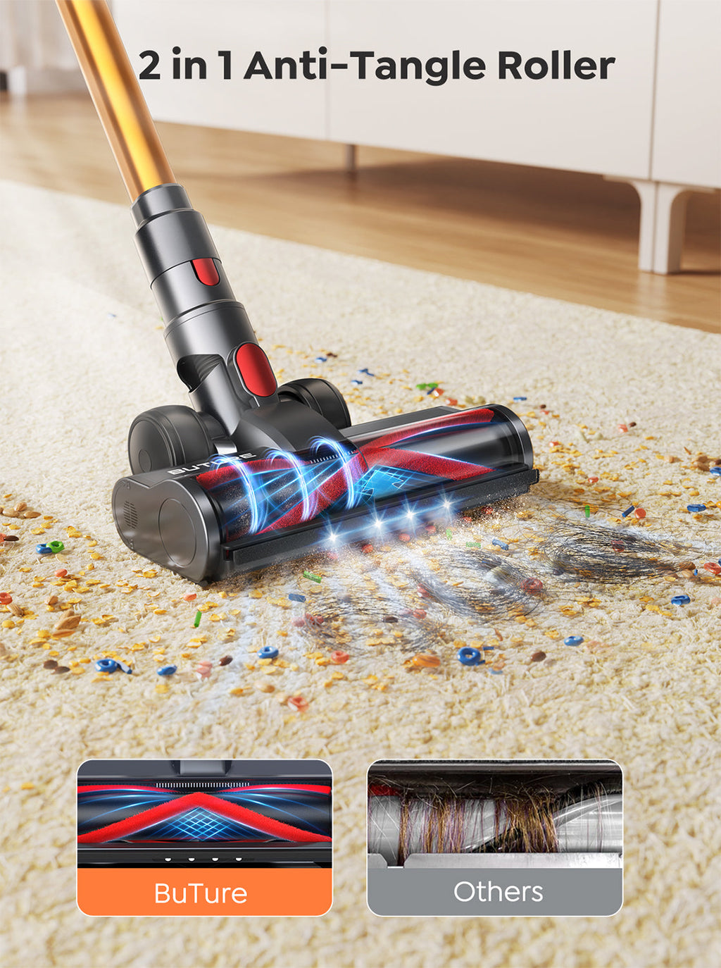 Buture VC80 Cordless Vacuum