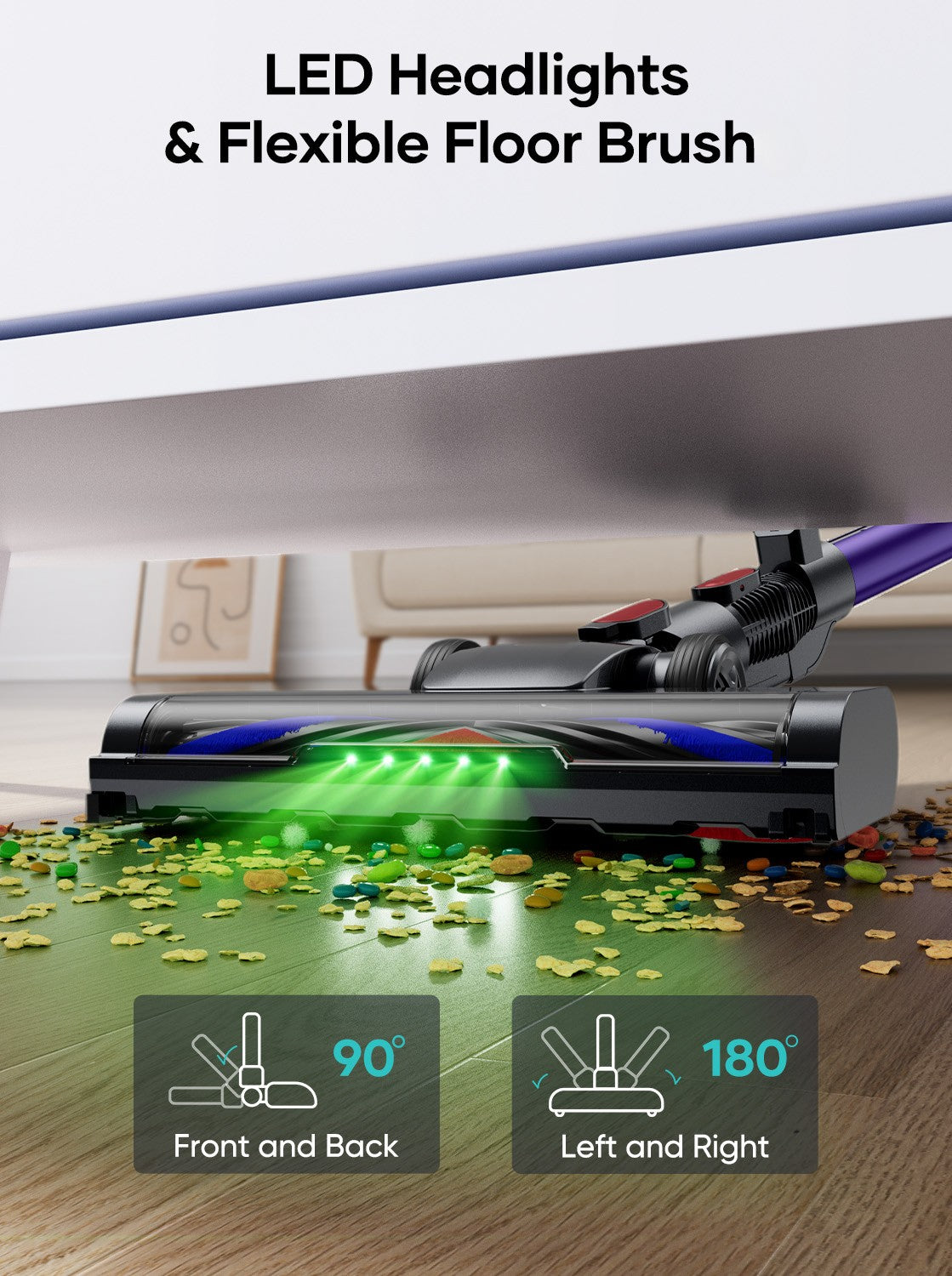 Honiture Y10 Cordless Stick Vacuum