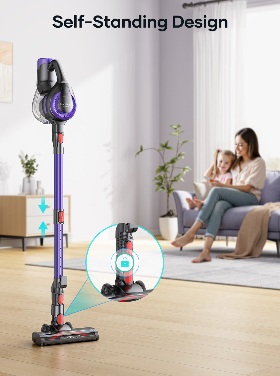 Honiture Y10 Cordless Stick Vacuum